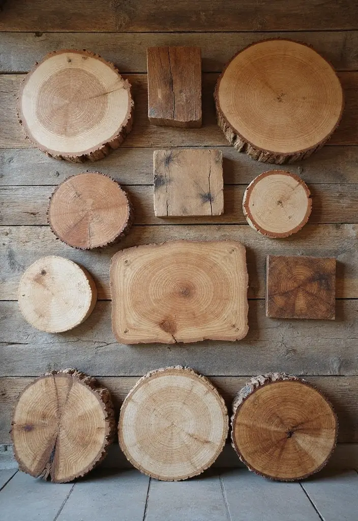 12 Stunning Handmade Wall Decor Ideas That Will Transform Your Space (You Won't Believe #5!) - 2. Reclaimed Wood Art: Nature Meets Craftsmanship
