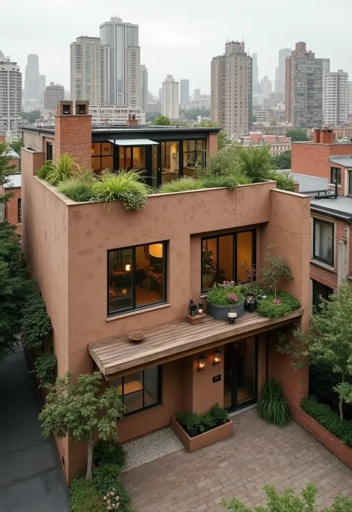 12 Stunning Mud House Designs That Prove Sustainability Can Be Beautiful (You Won't Believe #7!) - 4. Urban Mud Haven