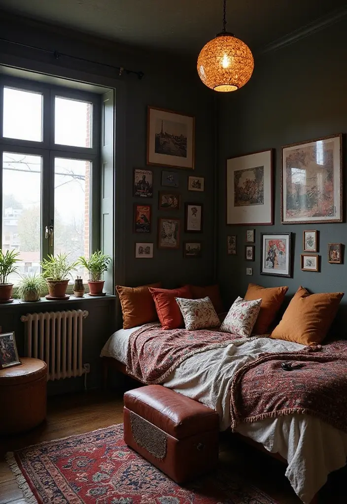 15 Dark Boho Bedroom Decor Ideas That'll Transform Your Space into a Cozy Haven! - 15. Personal Touches