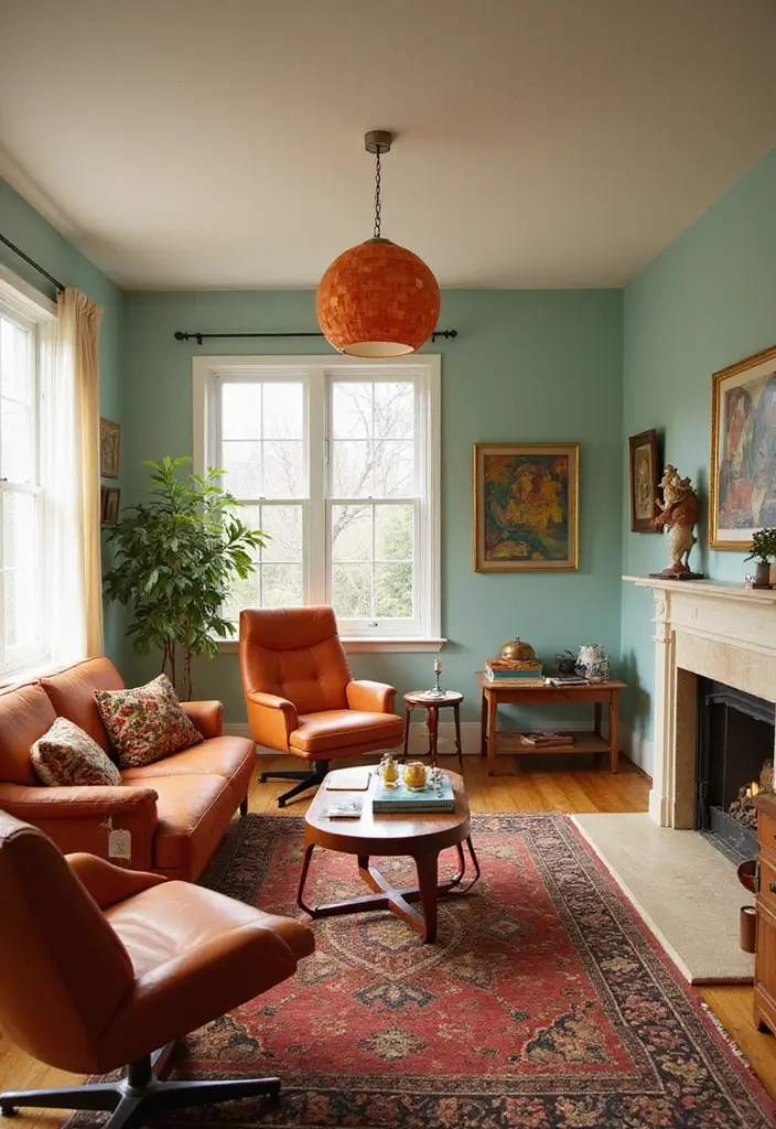 15 Groovy 1970s Living Room Decor Ideas That'll Make You Feel Like You're in a Time Machine! - 4. Retro Furniture Styles