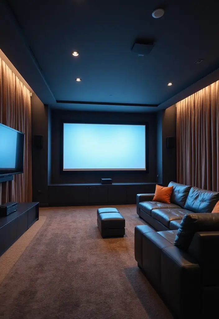 15 Home Theater Ideas That'll Make You Feel Like You're in a Real Cinema (You Won't Believe #7!) - 8. Smart Home Integration