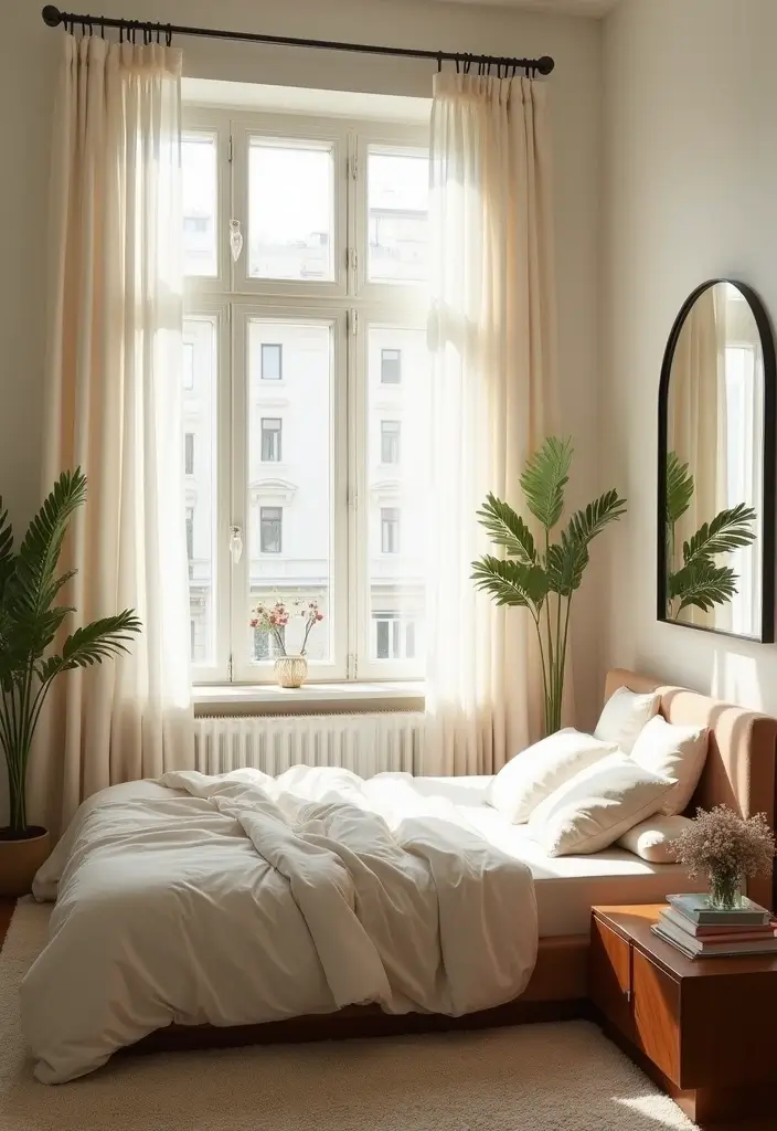 15 Japandi Small Bedroom Ideas That Will Transform Your Space into a Zen Retreat! - 1. Emphasize Natural Light