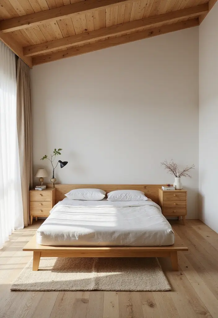15 Japandi Small Bedroom Ideas That Will Transform Your Space into a Zen Retreat! - 2. Zen-Inspired Minimalist Furniture
