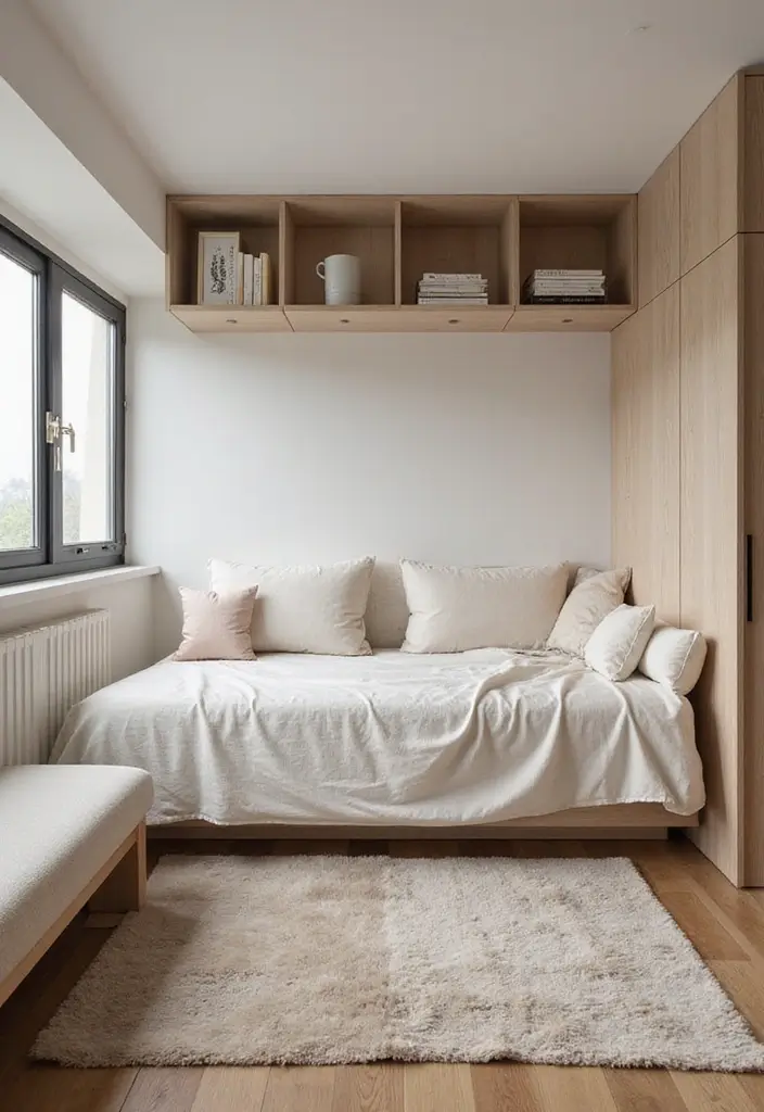 15 Japandi Small Bedroom Ideas That Will Transform Your Space into a Zen Retreat! - 7. Focus on Functionality