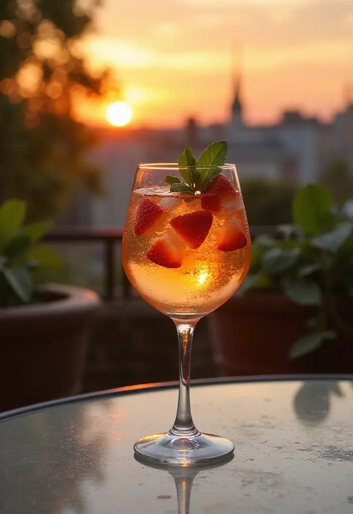 15 Low-Calorie Cocktails That Will Keep You Slim (Cheers to #3!) - 4. Strawberry Basil Spritz