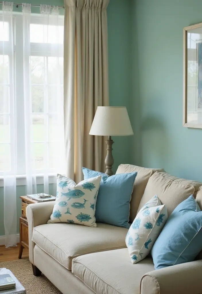 15 Stunning Beach House Living Room Decor Ideas That Will Make You Want to Move In! - Fresh Decor