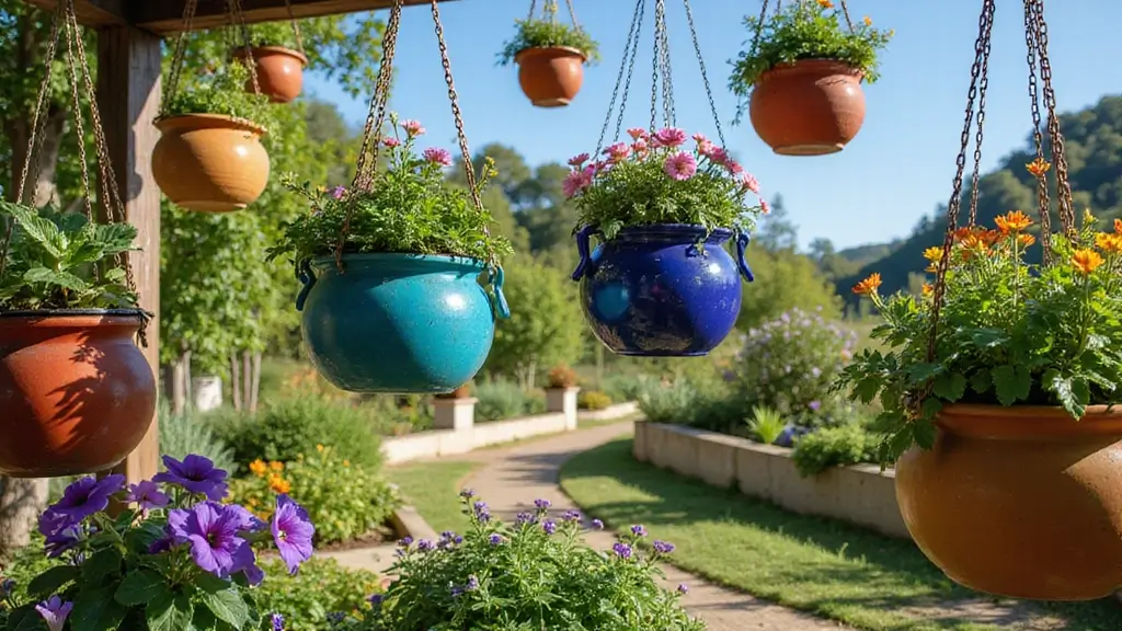 15 Stunning Hanging Pots That'll Transform Your Garden into a Paradise (You Won't Believe #7!)