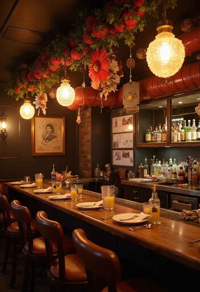 15 Stunning Home Bar Setup Ideas That Will Impress Your Guests (and You!) - 14. Themed Bar Night