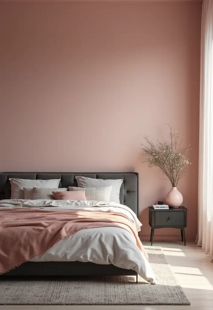 12 Art Deco Color Palettes That Will Inspire Your Next Home Makeover (Don’t Miss #6!) - 5. Blush Pink & Charcoal