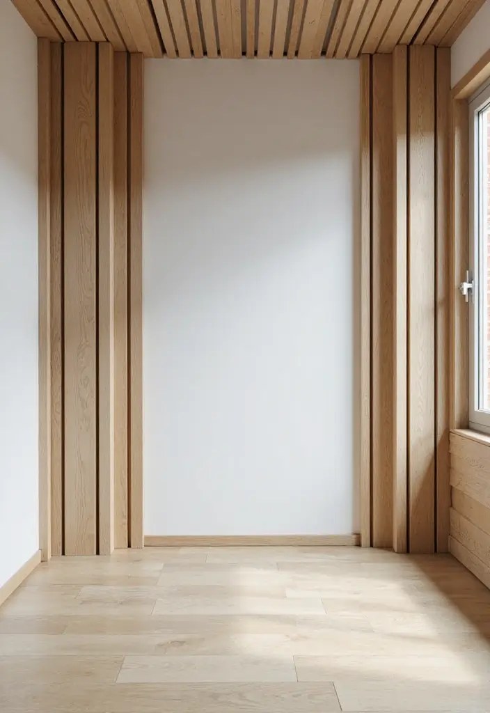 16 False Ceiling Hacks for Small Rooms That'll Maximize Your Space! - 13. Introduce Vertical Lines