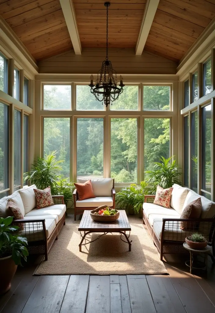 17 Country Outdoor Living Ideas That Will Make You the Host with the Most! - 17. Screened-In Outdoor Living