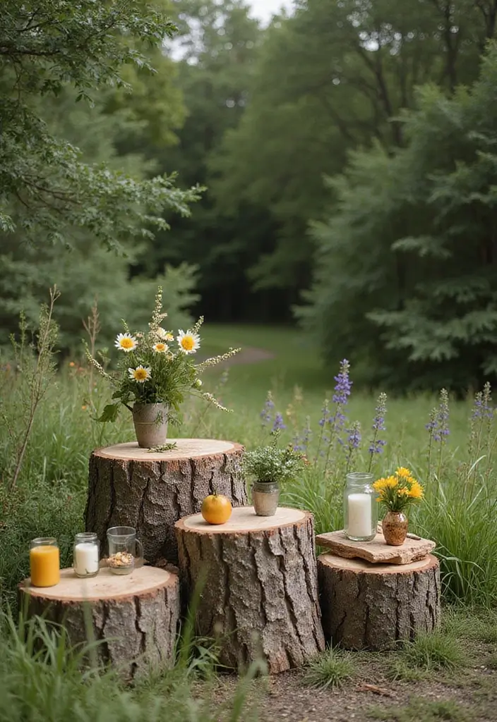 17 Country Outdoor Living Ideas That Will Make You the Host with the Most! - 9. Nature-Inspired Decor