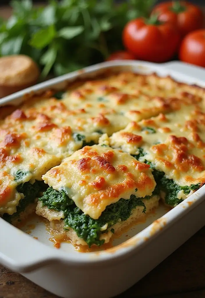 18 Healthy Tuna Casserole Variations That Even Your Kids Will Love! - 7. Tuna Casserole with Spinach and Cheese