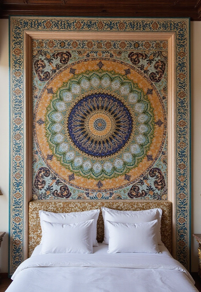 18 Traditional Arabian Bedroom Decor Ideas You'll Wish You Knew Sooner! - 10. Intricate Tile Work