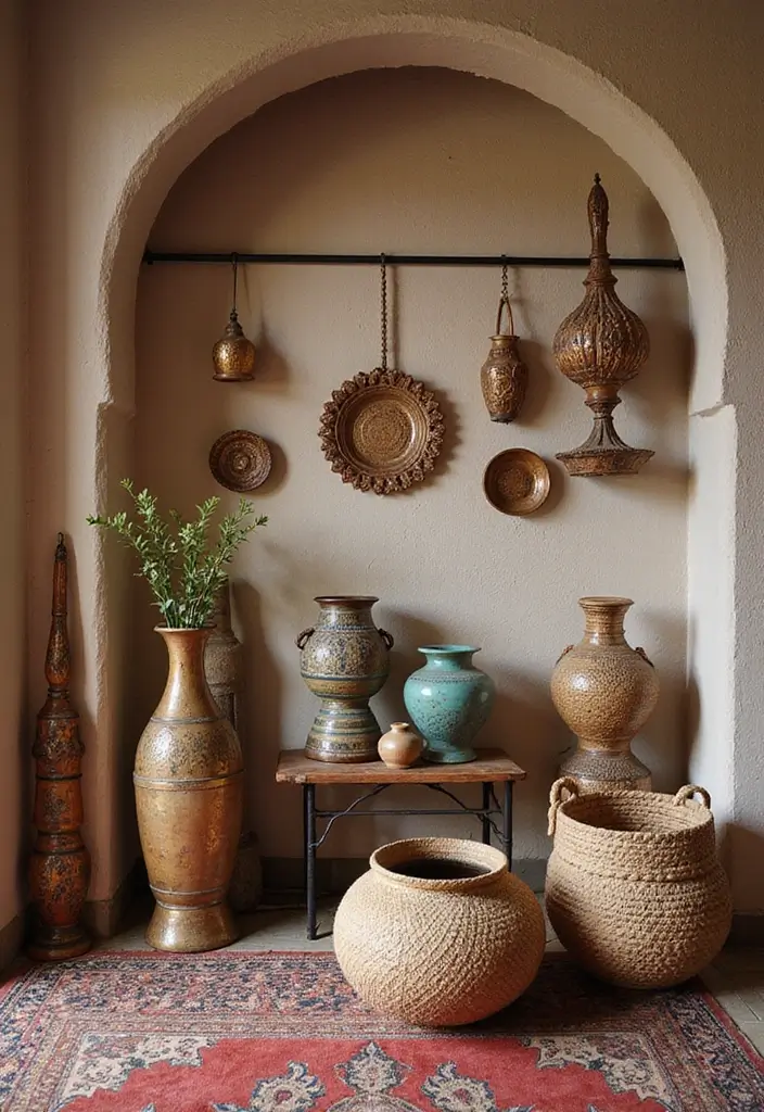 18 Traditional Arabian Bedroom Decor Ideas You'll Wish You Knew Sooner! - 12. Ethnic Decorative Accents