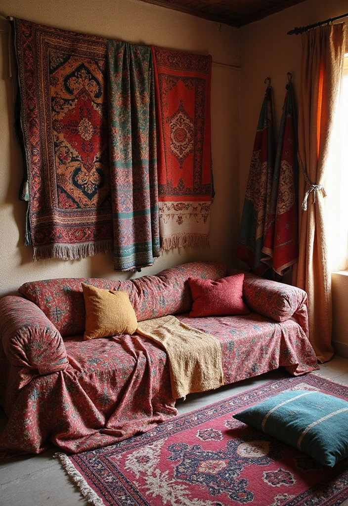 18 Traditional Arabian Bedroom Decor Ideas You'll Wish You Knew Sooner! - 14. Traditional Arabian Textiles