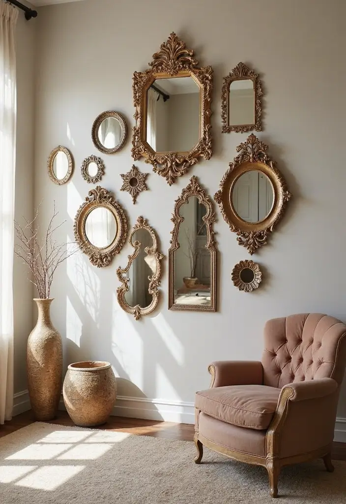18 Traditional Arabian Bedroom Decor Ideas You'll Wish You Knew Sooner! - 7. Decorative Wall Mirrors