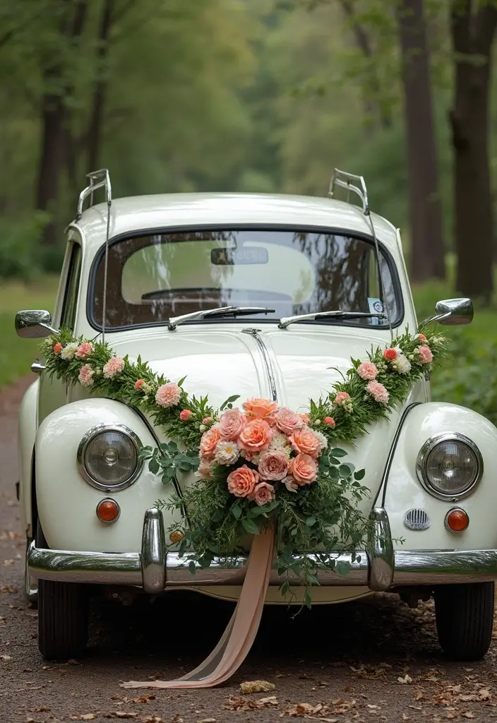 19 Cultural Wedding Car Decor Ideas That Celebrate Your Heritage (Check Out #6!) - 14. Scented Elements