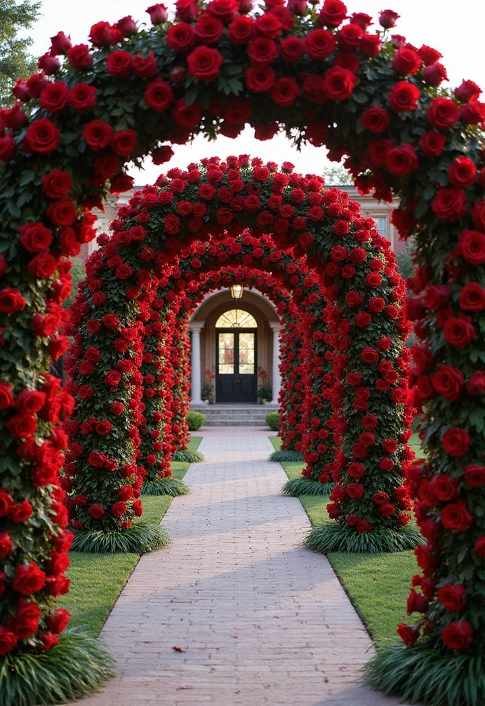 19 Enchanting Red Roses Wedding Venue Decor Ideas You Can’t Miss! - Fresh Decor