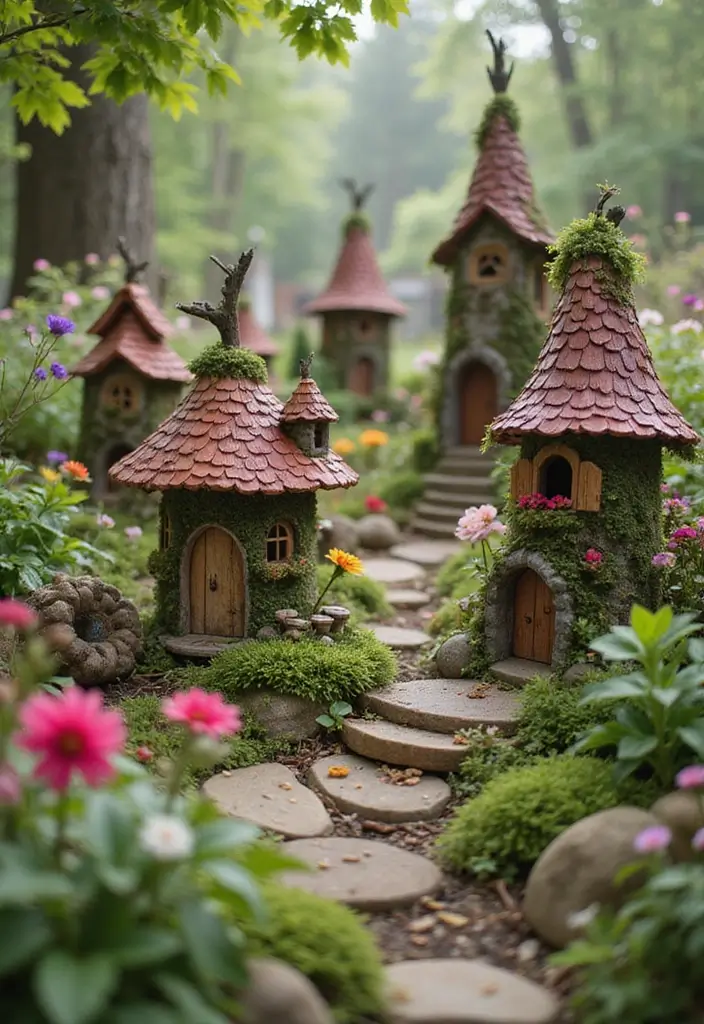 19 Whimsical Kids Craft Projects That Will Keep Them Busy for Hours (Try #12!) - 12. Magical Fairy Houses