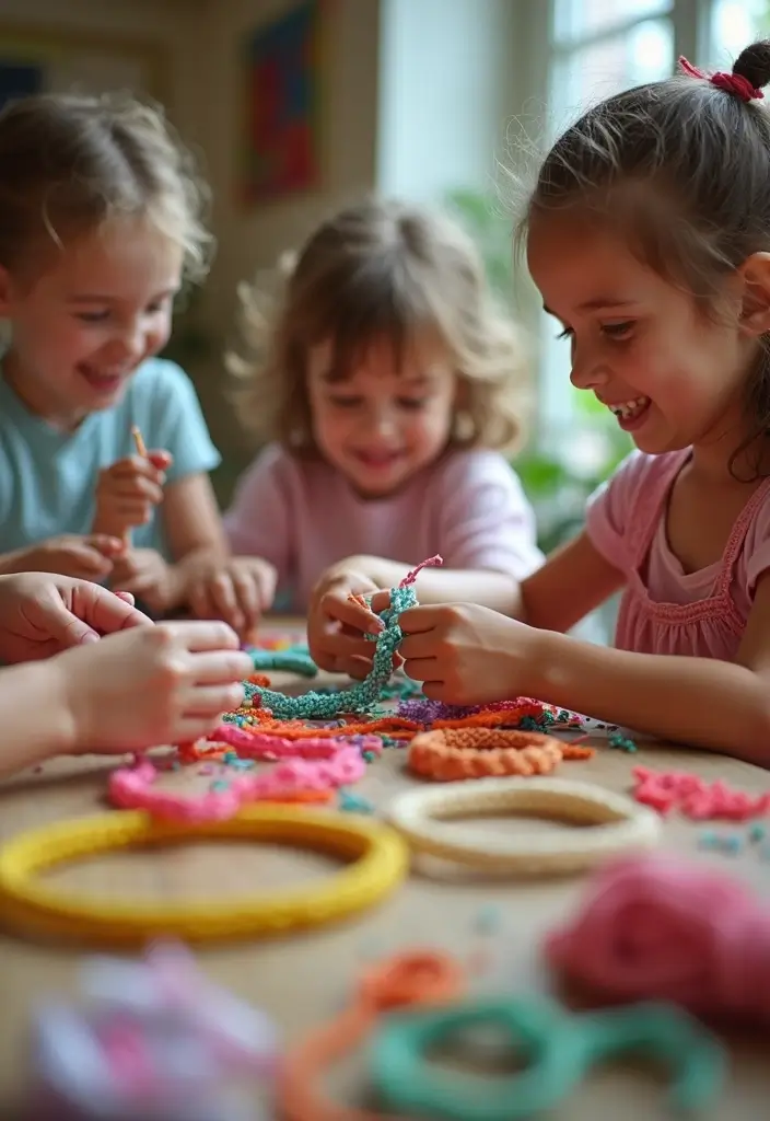 19 Whimsical Kids Craft Projects That Will Keep Them Busy for Hours (Try #12!) - 16. DIY Friendship Bracelets