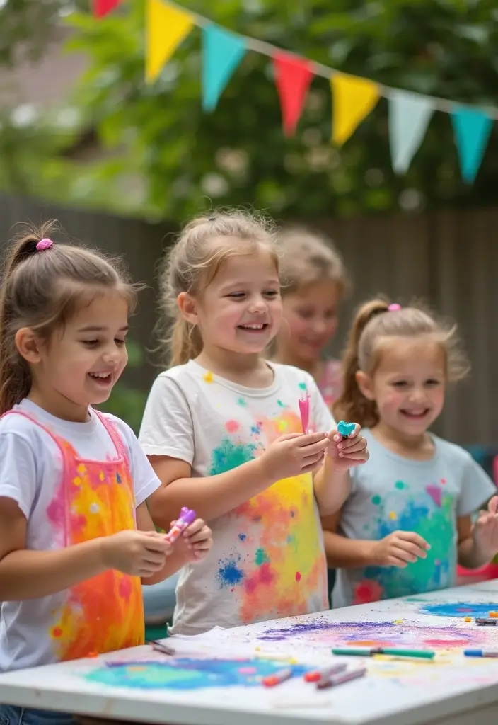 19 Whimsical Kids Craft Projects That Will Keep Them Busy for Hours (Try #12!) - 8. Personalized T-Shirts
