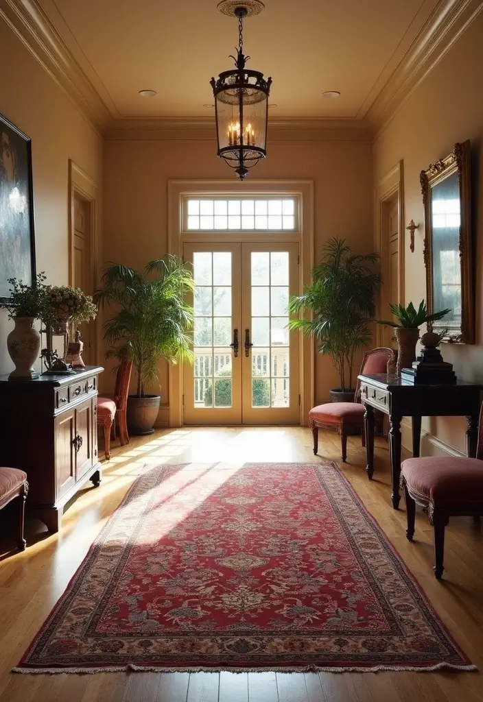 15 Cozy Entryway Rugs That'll Make You Feel Right at Home (You'll Love #5!) - 7. Classic Elegance: Oriental Rugs