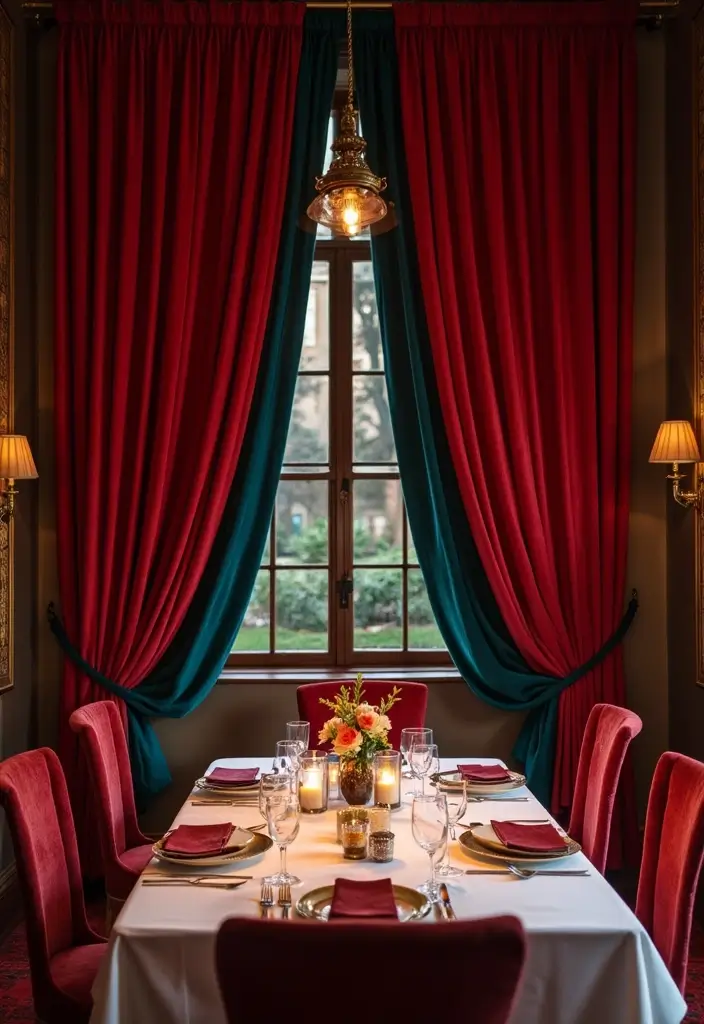 20 Bohemian Curtains That Will Bring Unique Charm to Every Room in Your Home! - 5. Richly Textured Velvet