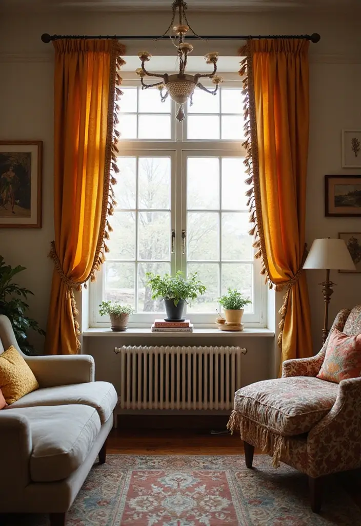 20 Bohemian Curtains That Will Bring Unique Charm to Every Room in Your Home! - 9. Fringe and Tassel Accents
