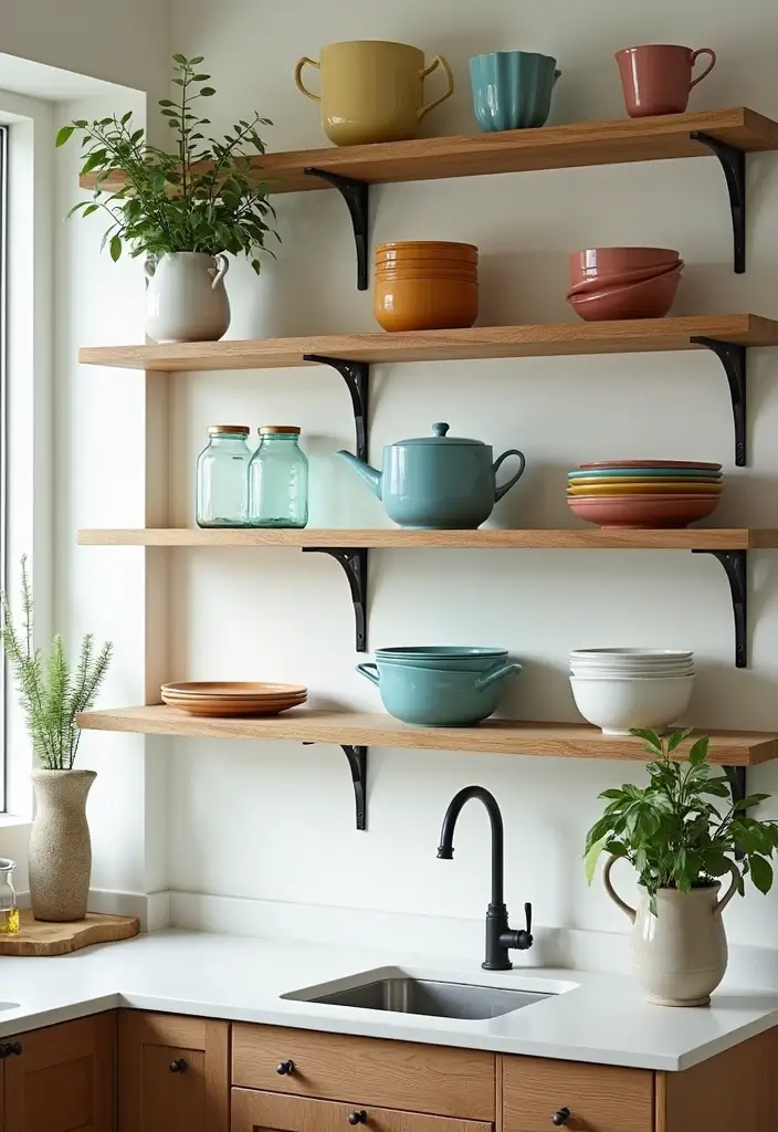20 Chic Kitchen Styling Tips That Will Make You Want to Cook Every Day! - 1. Embrace Open Shelving