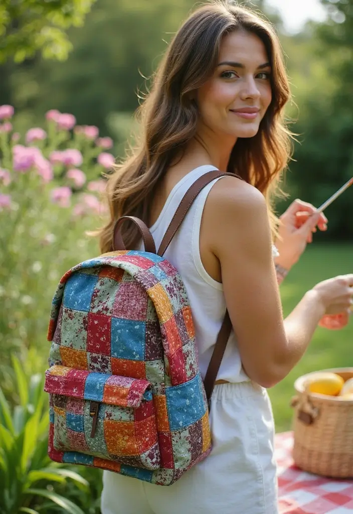 20 Eco-Friendly DIY Projects to Upcycle Your Old Clothes into Chic Accessories (You'll Love #9!) - 13. Button-Up Shirt Backpack