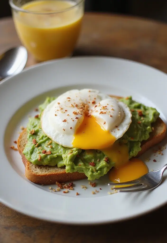 20 Healthy Meals You Can Whip Up in 30 Minutes or Less (You'll Love #15!) - 4. Avocado Toast with Poached Egg