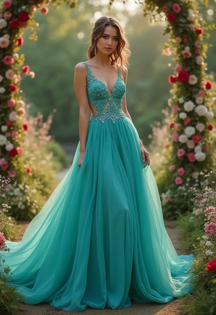 20 Luxury Wedding Dresses That’ll Make You Feel Like Royalty (Wait Until You See #5!) - 14. Colorful Alternatives
