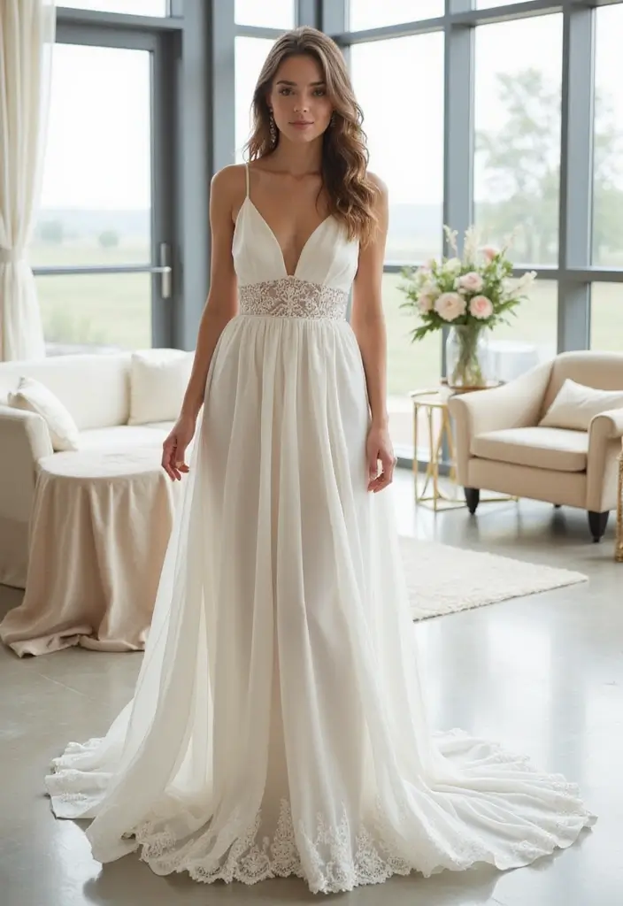 20 Luxury Wedding Dresses That’ll Make You Feel Like Royalty (Wait Until You See #5!) - 20. Modern Minimalism