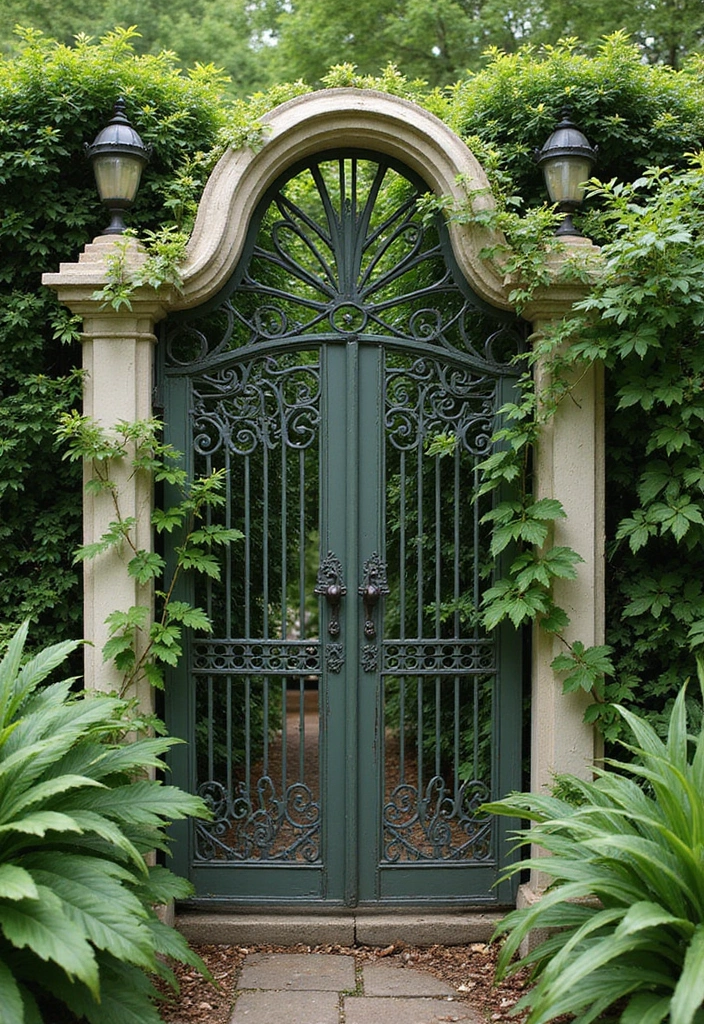 20 Stunning Garden Decoration Ideas That'll Transform Your Outdoor Space (You Won't Believe #11!) - 18. Decorative Garden Fencing