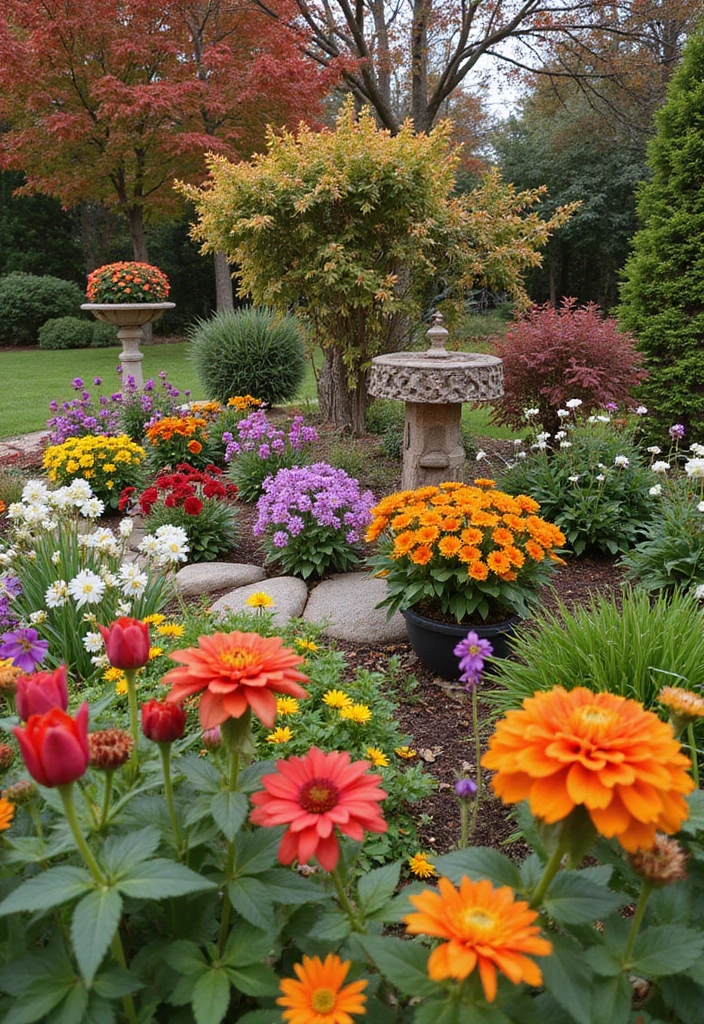 20 Stunning Garden Decoration Ideas That'll Transform Your Outdoor Space (You Won't Believe #11!) - 20. Seasonal Garden Displays