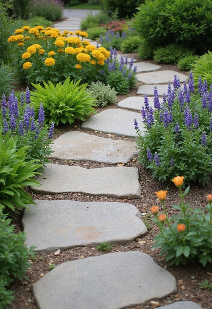 20 Stunning Garden Decoration Ideas That'll Transform Your Outdoor Space (You Won't Believe #11!) - 3. Elegant Stone Pathways