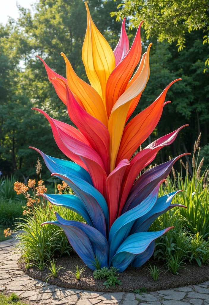 20 Stunning Garden Decoration Ideas That'll Transform Your Outdoor Space (You Won't Believe #11!) - 9. Outdoor Art Installations
