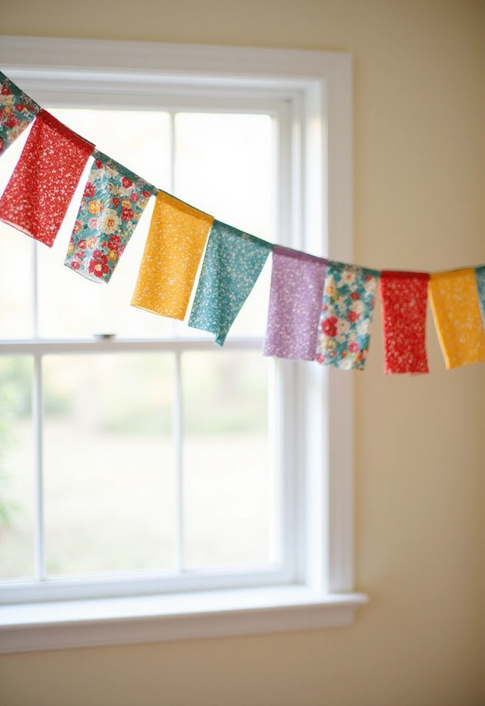 21 Fun Craft Ideas That'll Keep You Busy All Weekend (You Won't Believe #8!) - 9. Fabric Scrap Bunting
