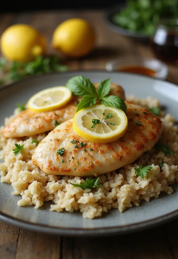 25 Comforting Rice with Chicken Recipes That'll Warm Your Soul (Wait Until You Try #12!) - 14. Chicken Piccata with Rice