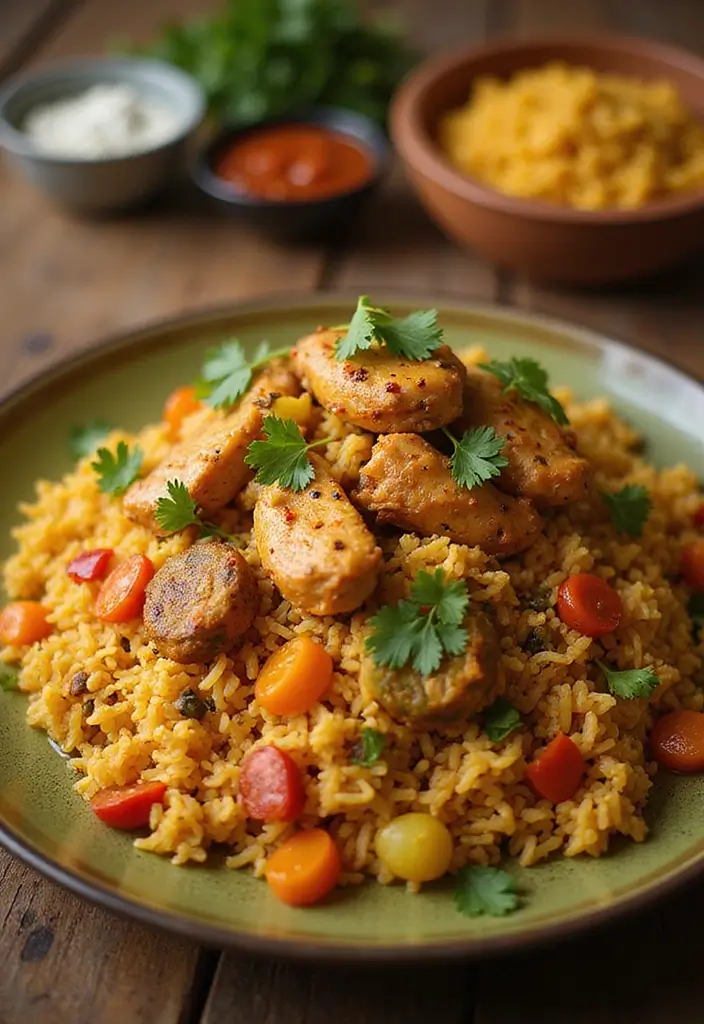 25 Comforting Rice with Chicken Recipes That'll Warm Your Soul (Wait Until You Try #12!) - 18. Chicken Jollof Rice