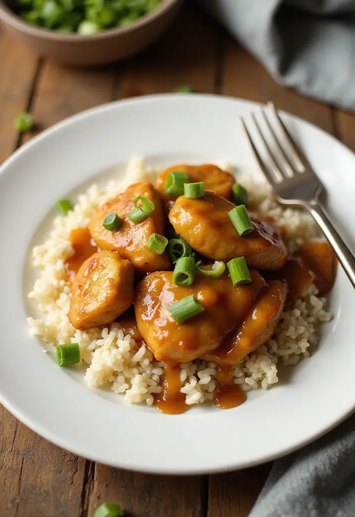 25 Comforting Rice with Chicken Recipes That'll Warm Your Soul (Wait Until You Try #12!) - 21. Honey Mustard Chicken with Rice