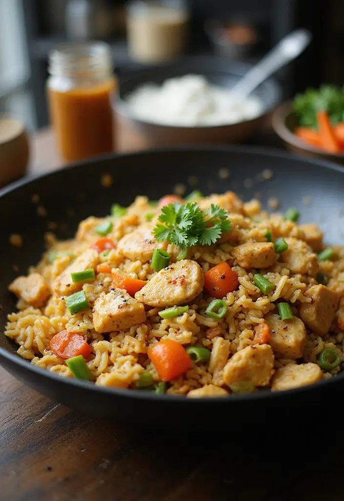 25 Comforting Rice with Chicken Recipes That'll Warm Your Soul (Wait Until You Try #12!) - 7. Chicken Fried Rice