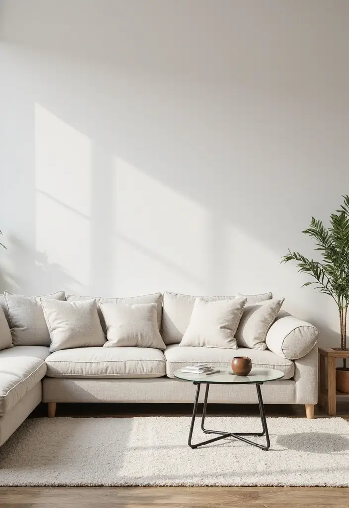 25 Gorgeous Living Room Styles That'll Make You Want to Redecorate Right Now! - 1. Minimalist Marvel