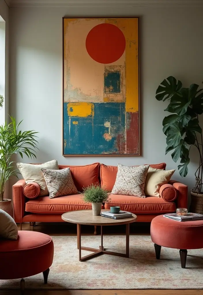 25 Gorgeous Living Room Styles That'll Make You Want to Redecorate Right Now! - 10. Eclectic Mix