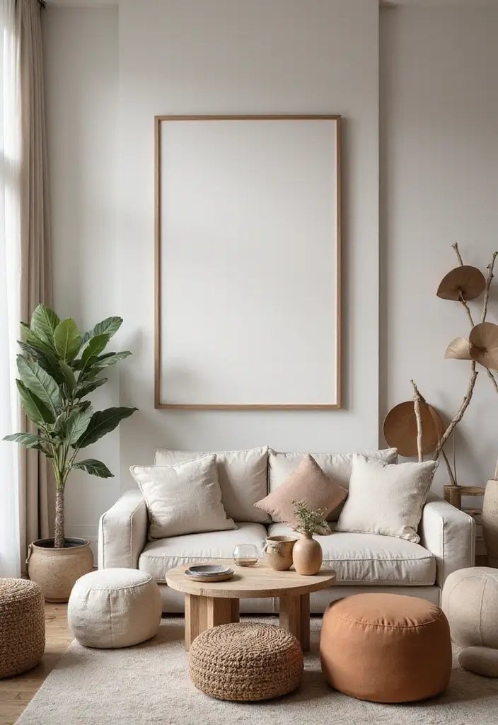 25 Gorgeous Living Room Styles That'll Make You Want to Redecorate Right Now! - 22. Monochromatic Magic