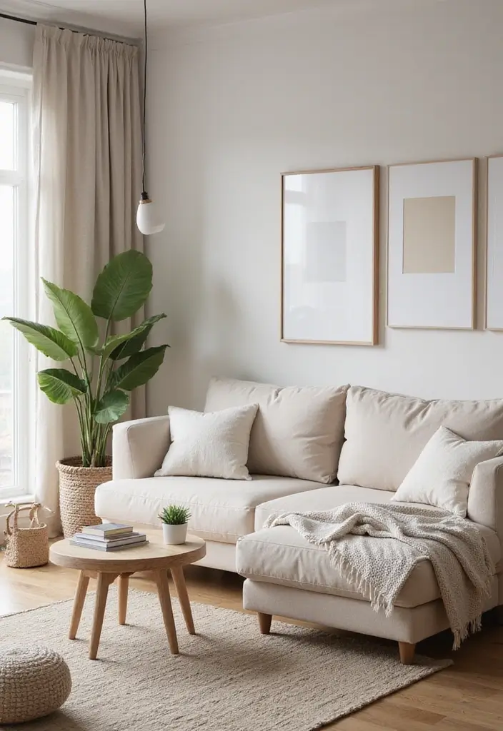 25 Gorgeous Living Room Styles That'll Make You Want to Redecorate Right Now! - 5. Scandinavian Simplicity