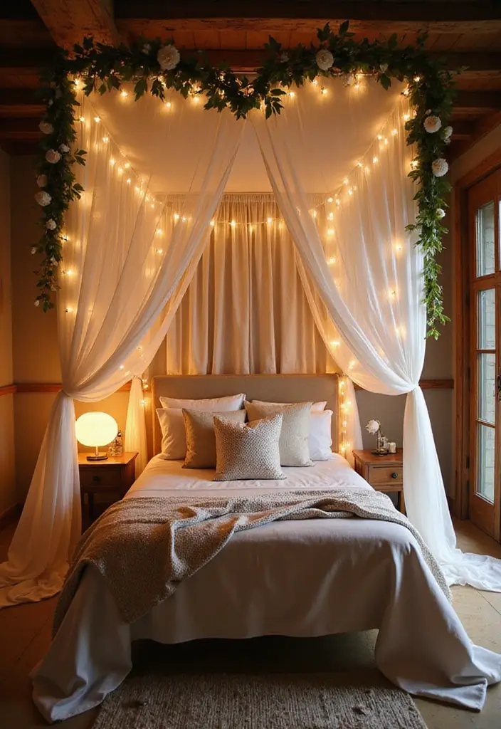 25 Whimsical Fairy Bedroom Ideas That'll Make You Believe in Magic Again! - 1. Enchanted Canopy Beds