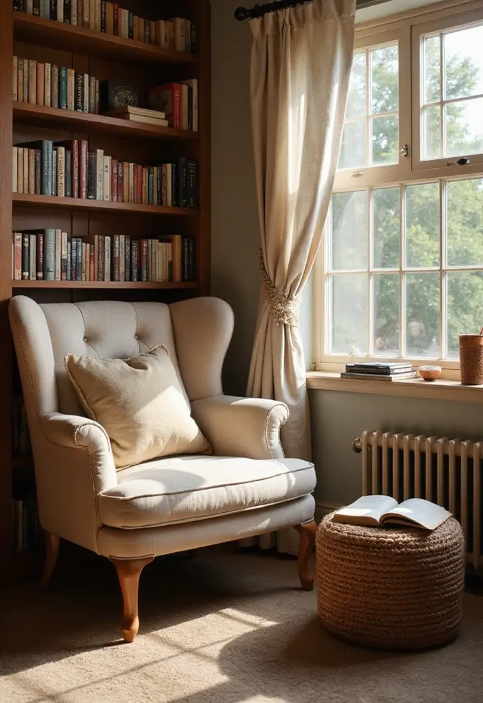 25 Whimsical Fairy Bedroom Ideas That'll Make You Believe in Magic Again! - 11. Cozy Reading Nooks