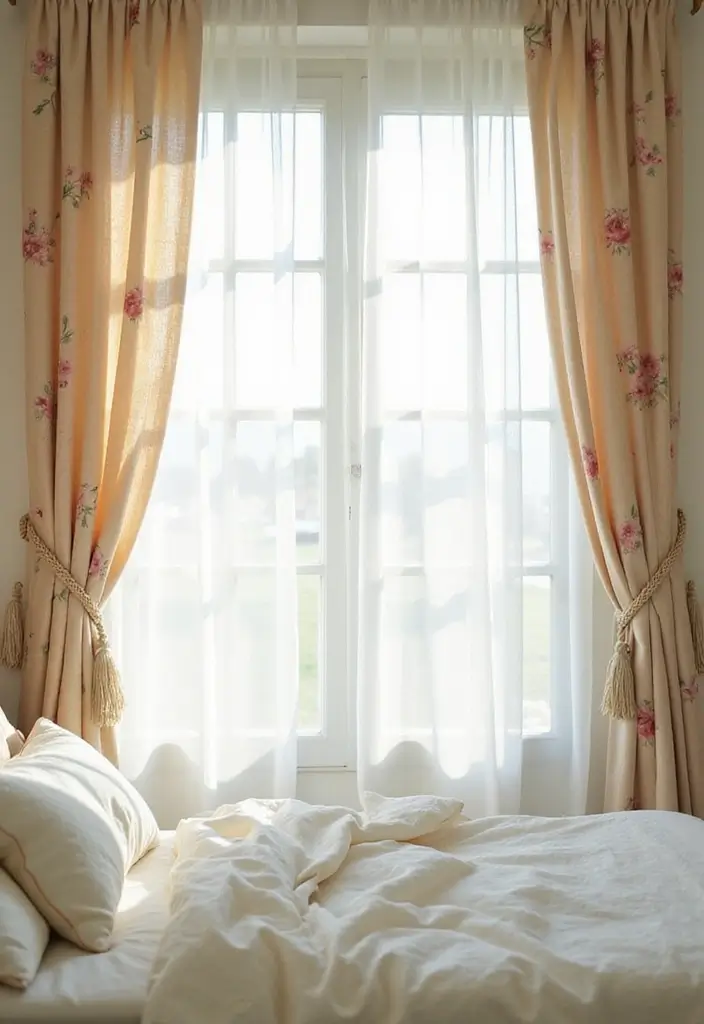 25 Whimsical Fairy Bedroom Ideas That'll Make You Believe in Magic Again! - 18. Ethereal Curtains